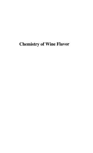 خرید و دانلود نسخه کامل کتاب Chemistry of Wine Flavor (ACS Symposium Series, No. 714)_68d0d9eb08f8e.jpeg خرید و دانلود نسخه کامل کتاب Chemistry of Wine Flavor (ACS Symposium Series, No. 714)
