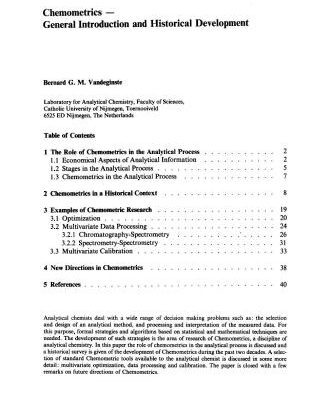 خرید و دانلود نسخه کامل کتاب Chemometrics and Species Identification