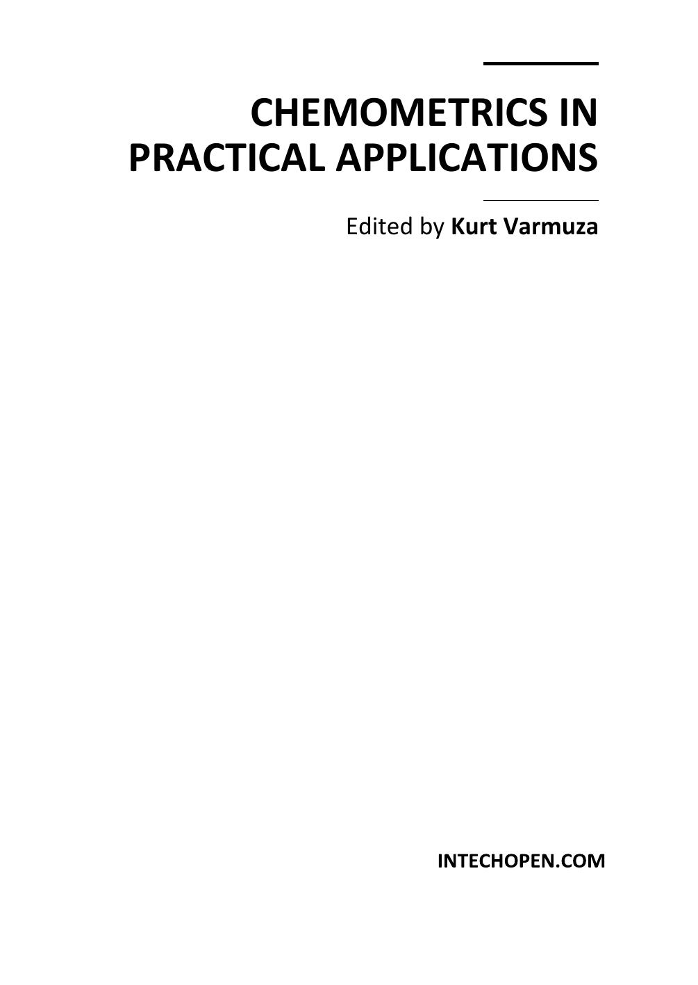خرید و دانلود نسخه کامل کتاب Chemometrics in Practical Applications_68d29f4e1edd0.jpeg خرید و دانلود نسخه کامل کتاب Chemometrics in Practical Applications