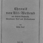 خرید و دانلود نسخه کامل کتاب Chronik von Alt-Westend mit Schloß Ruhwald, Spandauer Bock und Fürstenbrunn