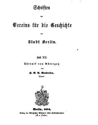 خرید و دانلود نسخه کامل کتاب Chronik von Gütergotz