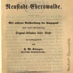 خرید و دانلود نسخه کامل کتاب Chronik von Neustadt-Eberswalde