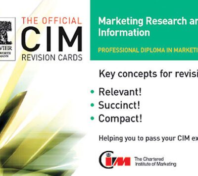 خرید و دانلود نسخه کامل کتاب CIM Revision Cards 05 06: Marketing Research and Information (Official CIM Revision Cards)