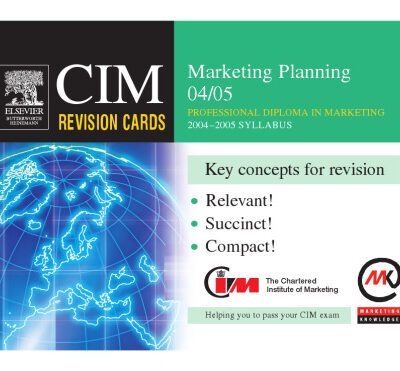 خرید و دانلود نسخه کامل کتاب CIM Revision Cards: Marketing Planning 04 05 (Cim Revision Cards)