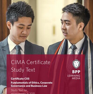 خرید و دانلود نسخه کامل کتاب CIMA Fundamentals of Ethics, Corporate Governance and Business Law: Study Text