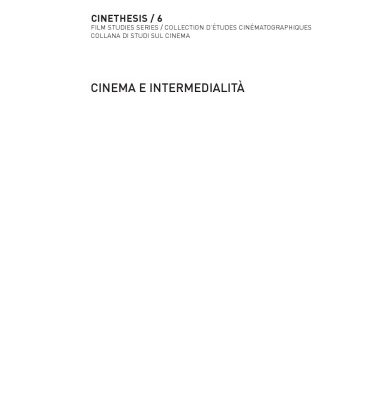 خرید و دانلود نسخه کامل کتاب Cinema e intermedialità. Modelli di traduzione