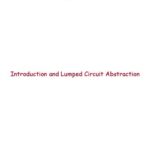 خرید و دانلود نسخه کامل کتاب Circuits and Electronics: Lecture Notes