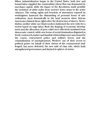خرید و دانلود نسخه کامل کتاب Citizen Worker: The Experience of Workers in the United States with Democracy and the Free Market during the Nineteenth Century