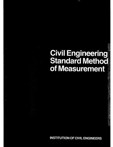 خرید و دانلود نسخه کامل کتاب Civil Engineering Standard Method of Measurement 2nd Ed._68c82089d3c89.jpeg خرید و دانلود نسخه کامل کتاب Civil Engineering Standard Method of Measurement 2nd Ed.