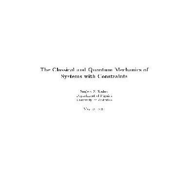 خرید و دانلود نسخه کامل کتاب Classical and quantum mechanics of systems with constraints