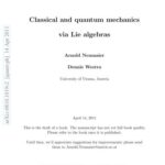 خرید و دانلود نسخه کامل کتاب Classical and Quantum Mechanics via Lie algebras