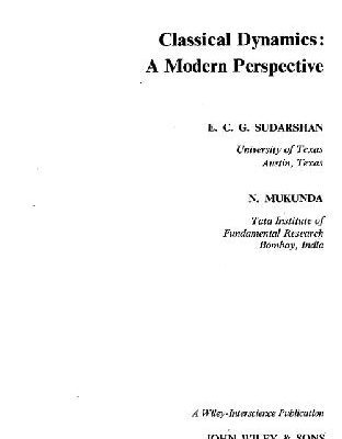 خرید و دانلود نسخه کامل کتاب Classical dynamics: a modern perspective