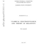 خرید و دانلود نسخه کامل کتاب Classical Electrodynamics and Theory of Relativity: The manual