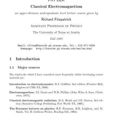 خرید و دانلود نسخه کامل کتاب Classical Electromagnetism