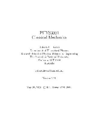 خرید و دانلود نسخه کامل کتاب Classical Mechanics