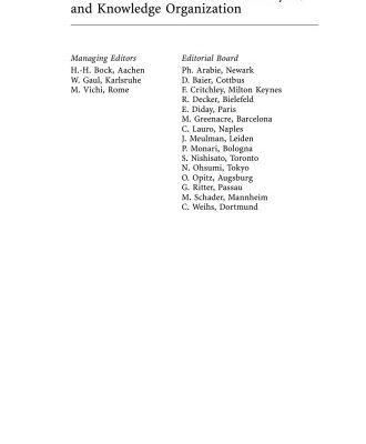 خرید و دانلود نسخه کامل کتاب Classification – the Ubiquitous Challenge: Proceedings of the 28th Annual Conference of the Gesellschaft für Klassifikation e.V., University of Dortmund, … Data Analysis, and Knowledge Organization)