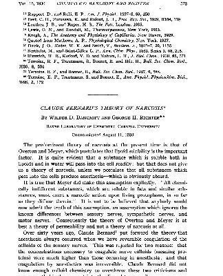 خرید و دانلود نسخه کامل کتاب Claude Bernard’s Theory of Narcosis
