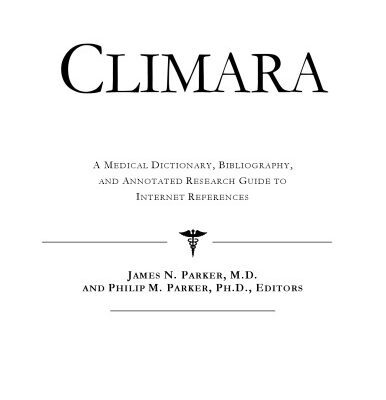 خرید و دانلود نسخه کامل کتاب Climara: A Medical Dictionary, Bibliography, And Annotated Research Guide To Internet References