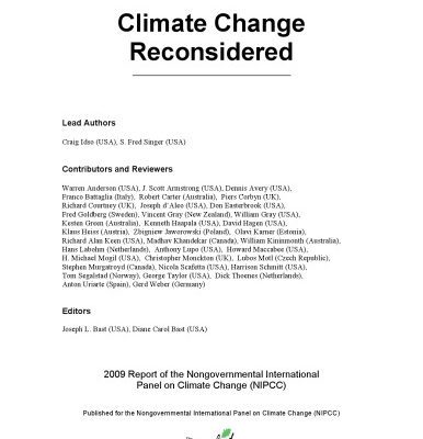 خرید و دانلود نسخه کامل کتاب Climate Change Reconsidered: The Report of the Nongovernmental International Panel on Climate Change (NIPCC)
