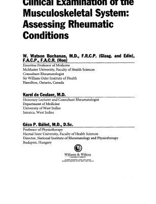 خرید و دانلود نسخه کامل کتاب Clinical Examination of Musculoskeletal System