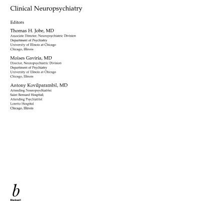 خرید و دانلود نسخه کامل کتاب Clinical Neuropsychiatry