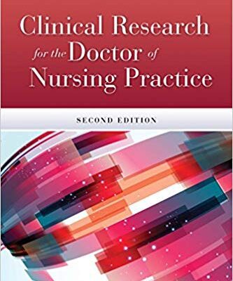 خرید و دانلود نسخه کامل کتاب Clinical Research for the Doctor of Nursing Practice 2nd Edition