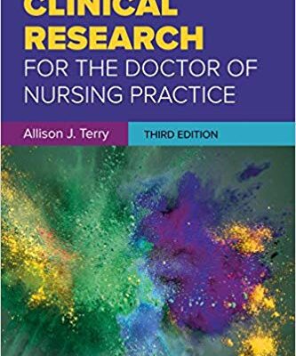 خرید و دانلود نسخه کامل کتاب Clinical Research for the Doctor of Nursing Practice 3rd Edition