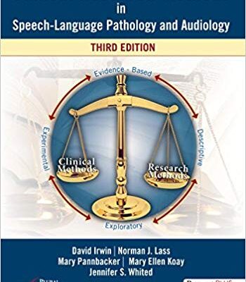 خرید و دانلود نسخه کامل کتاب Clinical Research Methods in Speech-Language Pathology and Audiology, Third Edition