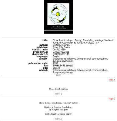 خرید و دانلود نسخه کامل کتاب Close Relationships: Family, Friendship, Marriage (Studies in Jungian Psychology By Jungian Analysts)