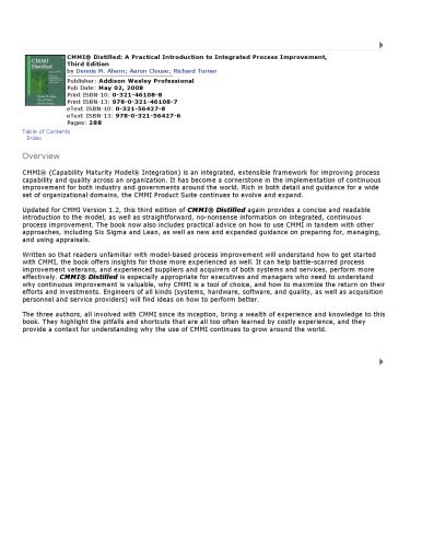 خرید و دانلود نسخه کامل کتاب CMMI Distilled: A Practical Introduction to Integrated Process Improvement_68c827f8b9b65.jpeg خرید و دانلود نسخه کامل کتاب CMMI Distilled: A Practical Introduction to Integrated Process Improvement
