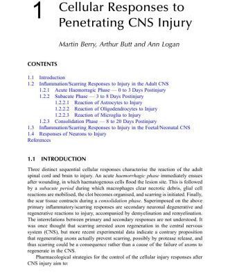 خرید و دانلود نسخه کامل کتاب CNS Injuries: Cellular Responses and Pharmacological Strategies