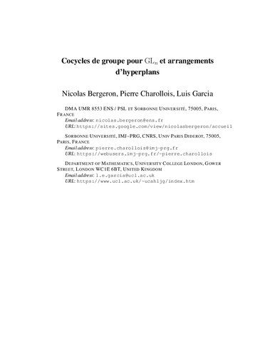 خرید و دانلود نسخه کامل کتاب Cocycles de groupe pour GLn et arrangements d’hyperplans_68b5509e66d1c.jpeg خرید و دانلود نسخه کامل کتاب Cocycles de groupe pour GLn et arrangements d’hyperplans