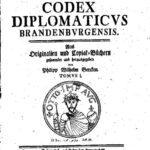 خرید و دانلود نسخه کامل کتاب Codex Diplomaticus Brandenburgensis. Aus Originalien und Copial-Büchern