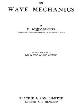 خرید و دانلود نسخه کامل کتاب Collected papers on wave mechanics
