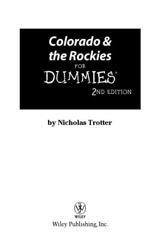 خرید و دانلود نسخه کامل کتاب Colorado & the Rockies For Dummies (Dummies Travel)_68d06c72d012b.jpeg خرید و دانلود نسخه کامل کتاب Colorado & the Rockies For Dummies (Dummies Travel)