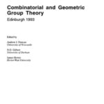 خرید و دانلود نسخه کامل کتاب Combinatorial and Geometric Group Theory, Edinburgh 1993