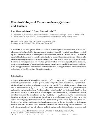 خرید و دانلود نسخه کامل کتاب Communications in Mathematical Physics – Volume 238