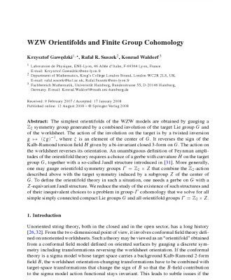 خرید و دانلود نسخه کامل کتاب Communications In Mathematical Physics – Volume 284