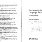 خرید و دانلود نسخه کامل کتاب Communicative Language Teaching: An Introduction