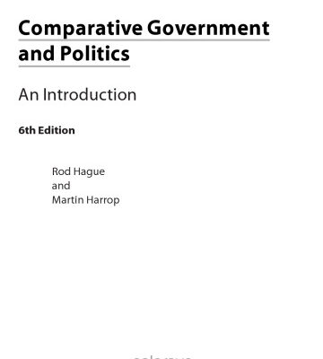 خرید و دانلود نسخه کامل کتاب Comparative Government and Politics: An Introduction