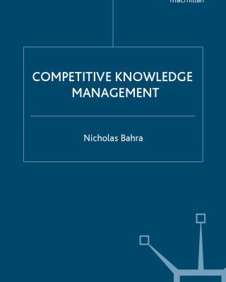 خرید و دانلود نسخه کامل کتاب Competitive Knowledge Management