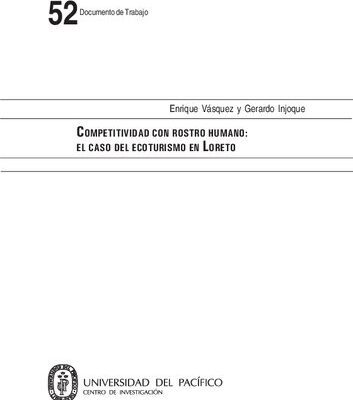 خرید و دانلود نسخه کامل کتاب Competitividad con rostro humano: el caso del ecoturismo en Loreto