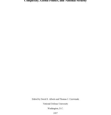 خرید و دانلود نسخه کامل کتاب Complexity, Global Politics, and National Security