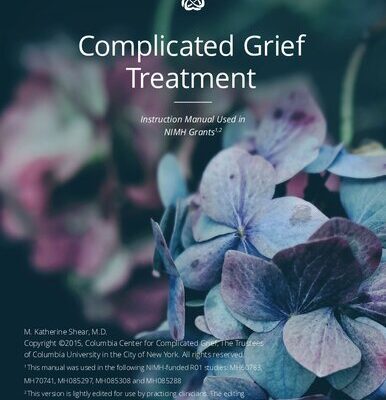خرید و دانلود نسخه کامل کتاب Complicated Grief Treatment: Instruction Manual