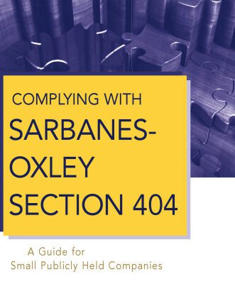 خرید و دانلود نسخه کامل کتاب Complying with Sarbanes-Oxley Section 404: A Guide for Small Publicly Held Companies (Wiley Corporate F&A)