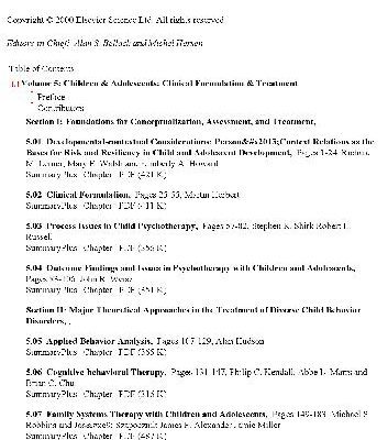 خرید و دانلود نسخه کامل کتاب Comprehensive Clinical Psychology