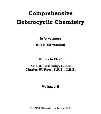 خرید و دانلود نسخه کامل کتاب Comprehensive Heterocyclic Chemistry