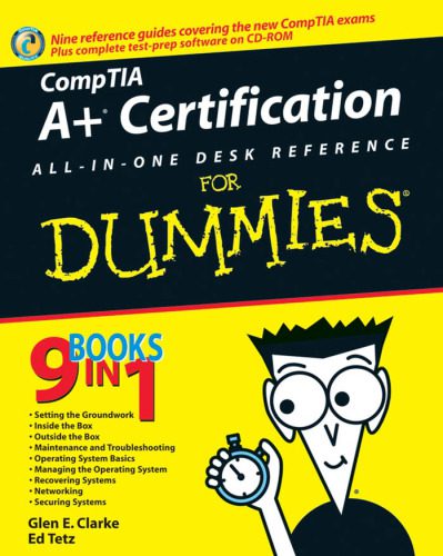 خرید و دانلود نسخه کامل کتاب CompTIA A+ Certification All-In-One Desk Reference For Dummies_68cbe9f1cb4b3.jpeg خرید و دانلود نسخه کامل کتاب CompTIA A+ Certification All-In-One Desk Reference For Dummies