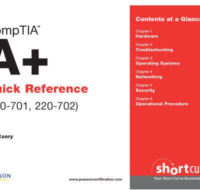 خرید و دانلود نسخه کامل کتاب CompTIA A+ Quick Reference (220-701, 220-702)