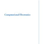 خرید و دانلود نسخه کامل کتاب Computational Electronics (Morgan 2006)